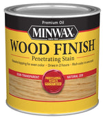 MINWAX Minwax 220904444 Wood Stain, Natural, Liquid, 0.5 pt Can PAINT MINWAX