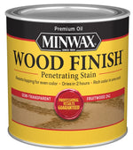MINWAX Minwax 224104444 Wood Stain, Fruitwood, Liquid, 0.5 pt, Can PAINT MINWAX