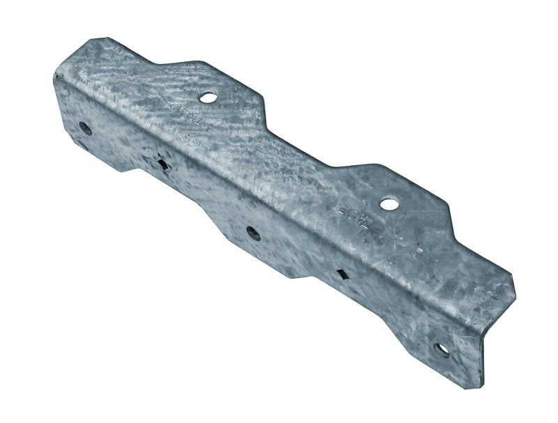 SIMPSON STRONG-TIE Simpson Strong-Tie TA Series TA9Z-R Staircase Angle, 1-1/2 in W, 1-1/2 in D, 8-1/4 in H, Steel, ZMAX