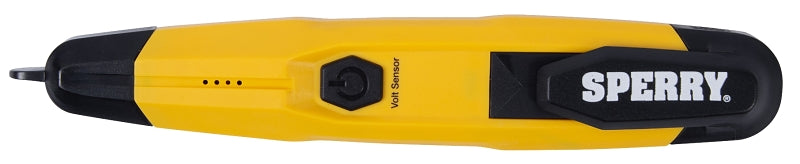 SPERRY Sperry Instruments VD6508 Detector with Flashlight, 50 to 1000 V, LED Display, Functions: AC Voltage, Yellow ELECTRICAL SPERRY