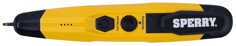 SPERRY Sperry Instruments VD6509 Detector with Flashlight, 12 to 1000 V, LED Display, Functions: AC Voltage, Yellow ELECTRICAL SPERRY