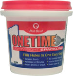 RED DEVIL Red Devil 0542 Lightweight Spackling, White, 0.5 pt Tub PAINT RED DEVIL