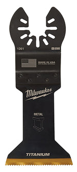 MILWAUKEE Milwaukee 49-25-1269 Blade, 1-3/4 in, 1-5/8 in D Cutting, HSS/Titanium, 10/PK TOOLS MILWAUKEE