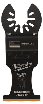 MILWAUKEE Milwaukee 49-25-1502 Blade, 1-3/8 in, Carbide/HCS/Titanium, 2 in D Cutting, 2/PK TOOLS MILWAUKEE