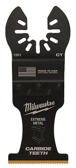 MILWAUKEE Milwaukee 49-25-1505 Blade, 1-3/8 in, Carbide/HCS/Titanium, 2 in D Cutting, 5/PK TOOLS MILWAUKEE