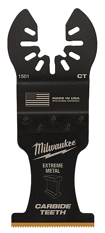 MILWAUKEE Milwaukee 49-25-1505 Blade, 1-3/8 in, Carbide/HCS/Titanium, 2 in D Cutting, 5/PK TOOLS MILWAUKEE