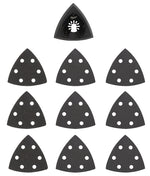 MILWAUKEE Milwaukee 49-25-2009 Triangle Sanding Pad and Paper Variety Pack, 60, 120, 240 Grit, Silicon Carbide Abrasive, 3.35 in L TOOLS MILWAUKEE