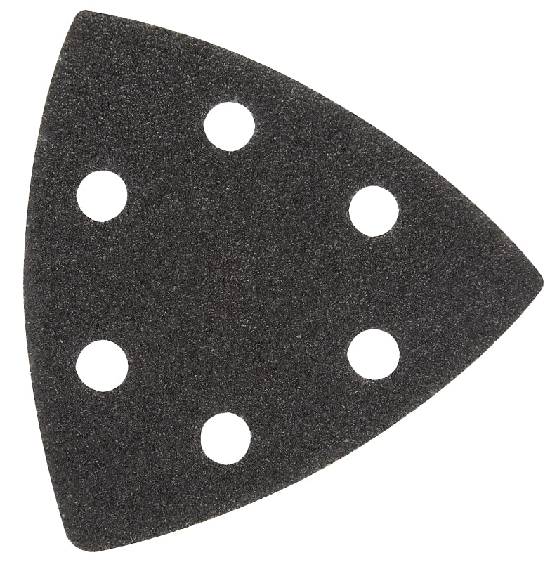 MILWAUKEE Milwaukee 49-25-2060 Triangle Sandpaper, 60 Grit, Silicon Carbide Abrasive, 3-1/2 in L TOOLS MILWAUKEE
