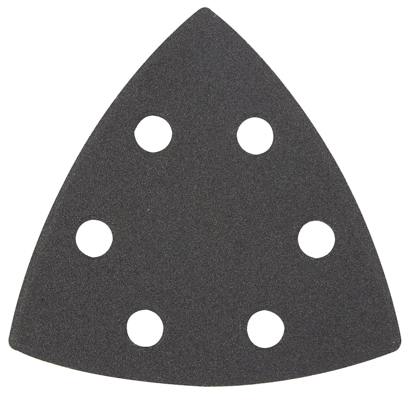 MILWAUKEE Milwaukee 49-25-2080 Triangle Sandpaper, 80 Grit, Silicon Carbide Abrasive, 3-1/2 in L TOOLS MILWAUKEE