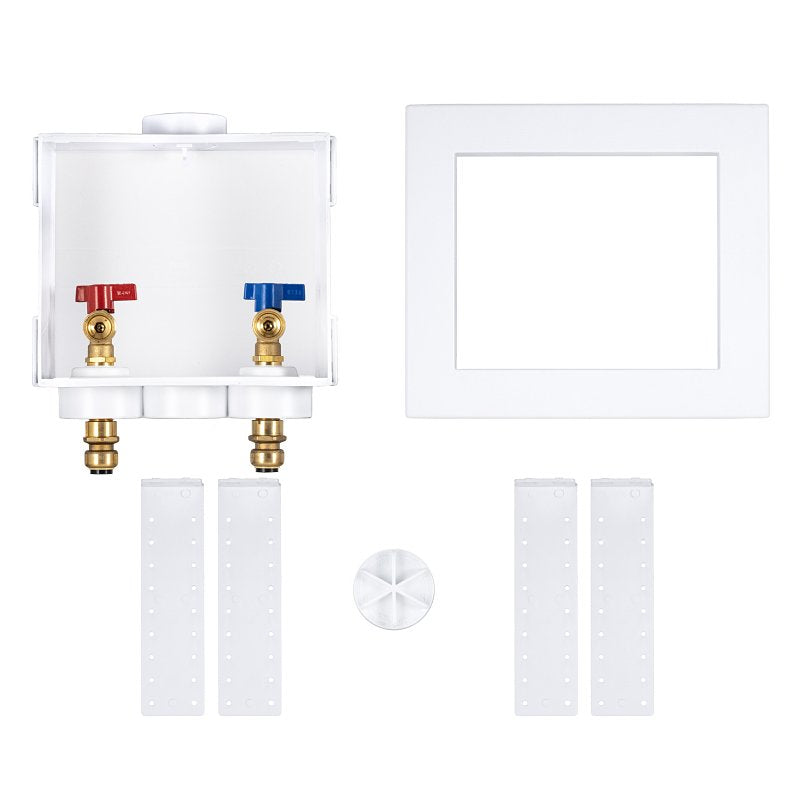 OATEY Oatey 38300 Washing Machine Outlet Box, Polystyrene, White PLUMBING, HEATING & VENTILATION OATEY