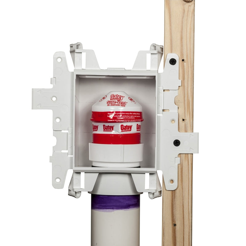 OATEY Oatey MODA 37981 Air Admittance Valve, Snap-Lock, 150, 250 psi Pressure, PVC