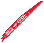 DIABLO Diablo DS0906CWS Series Reciprocating Saw Blade, Applicable Materials: Nail-Embedded Wood, 1 in W, 9 in L, 6/9 TPI TOOLS DIABLO
