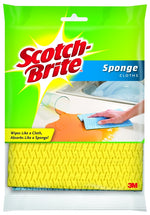 SCOTCH-BRITE Scotch-Brite 9055 Sponge Cloth, 7.8 in L, 6.8 in W, Cellulose, Blue CLEANING & JANITORIAL SUPPLIES SCOTCH-BRITE