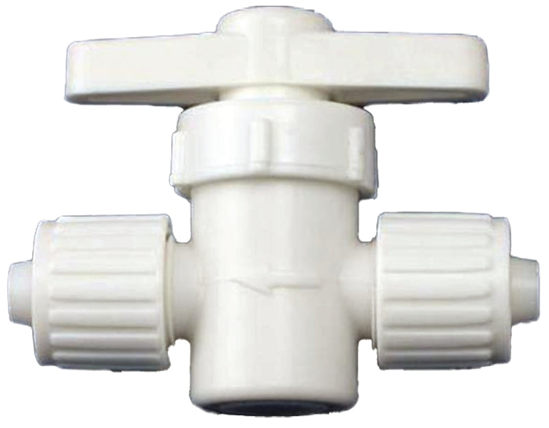 FLAIR-IT Flair-It 16879 Stop Valve, 3/8 in Connection, PEX, Plastic Body PLUMBING, HEATING & VENTILATION FLAIR-IT