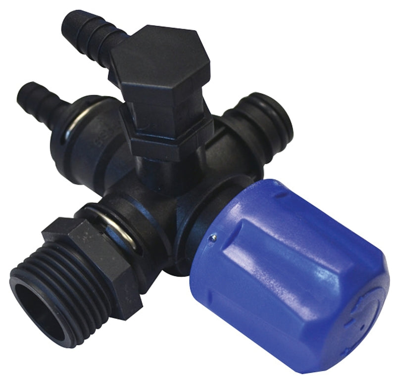 VALLEY INDUSTRIES Valley Industries 34-140118-CSK Sprayer Regulator, Variable, For: 12 V Sprayer Pumps with 3/8 in NPT Ports