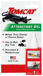 TOMCAT Tomcat 0362210 Attractant Gel, 1.38 in L, 3.63 in W, 6-1/2 in H, Gel Locking LAWN & GARDEN TOMCAT