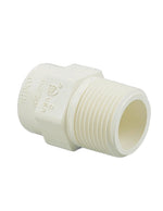 NIBCO INC. Nibco T00061JT Pipe Adapter, 1/2 in, Slip-Joint x MIP, CPVC, White