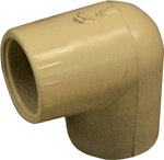NIBCO Nibco T00100D Pipe Elbow, 1/2 in, Slip-Joint, 90 deg Angle, CPVC, SCH 40 Schedule, 140 psi Pressure PLUMBING, HEATING & VENTILATION NIBCO