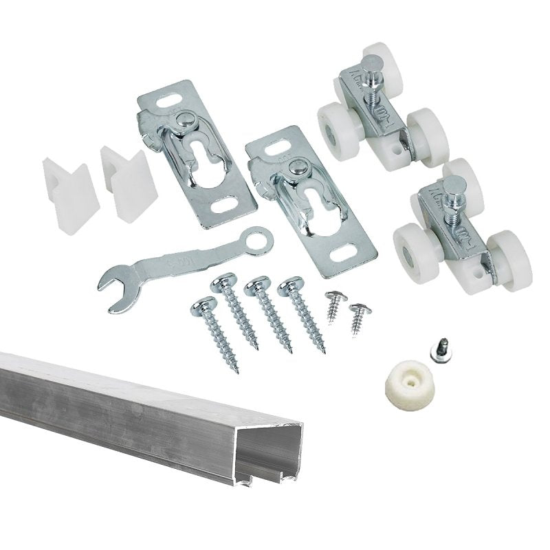 RENIN Renin PD100-07200-AL Pocket Door Hardware Track Set, Aluminum, 36 in W, 72 in H HARDWARE & FARM SUPPLIES RENIN