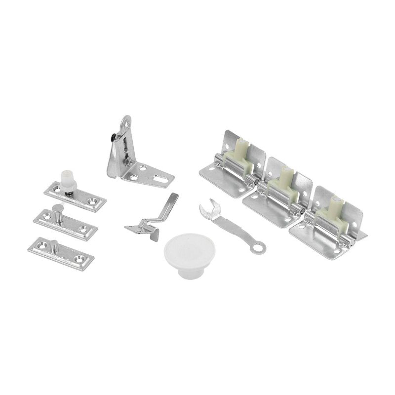 RENIN Renin BF1700-03600-BW Hardware Track Set, 36 in L Track, Steel, For: 3/4 to 1-3/4 in THK Bi-Fold Doors HARDWARE & FARM SUPPLIES RENIN