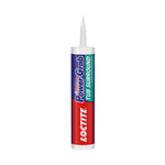 LOCTITE Loctite Power Grab 2546759 Tub Surround Adhesive, Solid, Mild Acrylic, White, 10 oz Cartridge