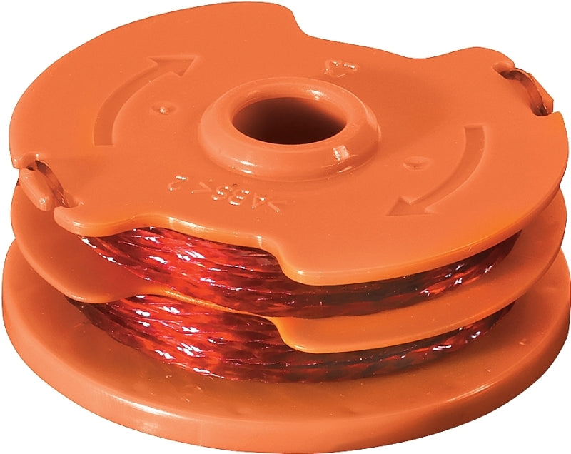 WORX Worx WA0007 Trimmer Spool, 0.065 in Dia, 16 ft L, Synthetic Co-Polymer Nylon Resin, Red OUTDOOR LIVING & POWER EQUIPMENT WORX
