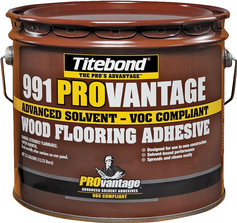 TITEBOND Titebond PROvantage 8179 Wood Floor Adhesive, Beige, 3.5 gal Pail