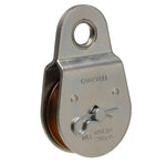 CAMPBELL CHAIN Campbell T7550402 Pulley, Fixed Eye, Single Sheave, 3/8 in Rope, 480 lb Working Load, 2 in Sheave, Zinc HARDWARE & FARM SUPPLIES CAMPBELL CHAIN