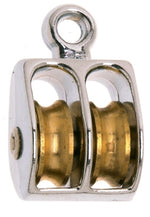 CAMPBELL CHAIN Campbell T7655212N Pulley, Single Sheave, 7/32 in Dia Eye, 5/16 in Rope, 55 lb Working Load, 1 in Sheave HARDWARE & FARM SUPPLIES CAMPBELL CHAIN