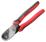 GB Gardner Bender GC-375 Cable Cutter, 8 in OAL, Steel Jaw, Rubber-Grip Handle, Red Handle ELECTRICAL GB