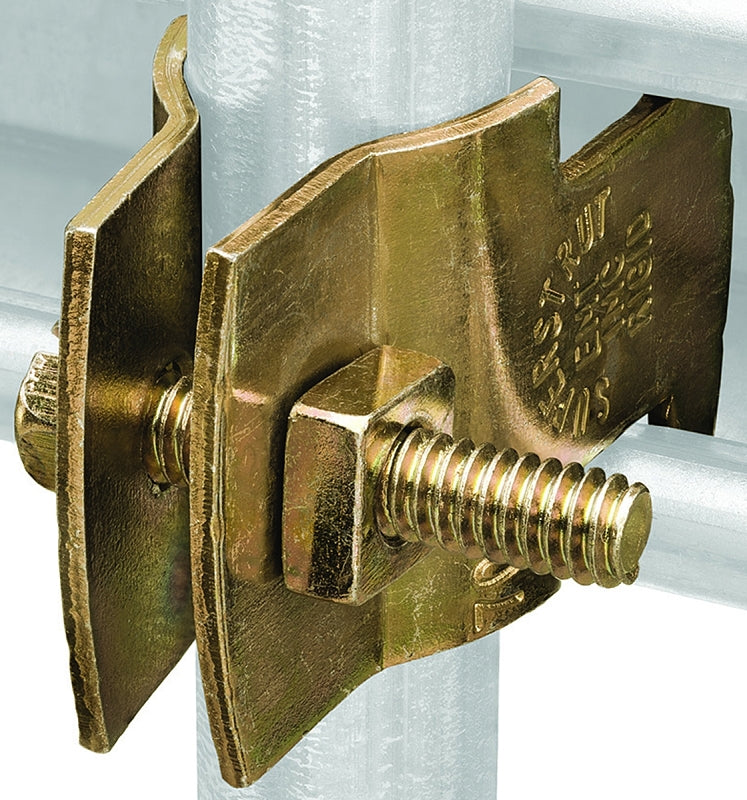 SUPERSTRUT SuperStrut Z703 3/4-25 Pipe Clamp, Gold, Galvanized, Steel ELECTRICAL SUPERSTRUT
