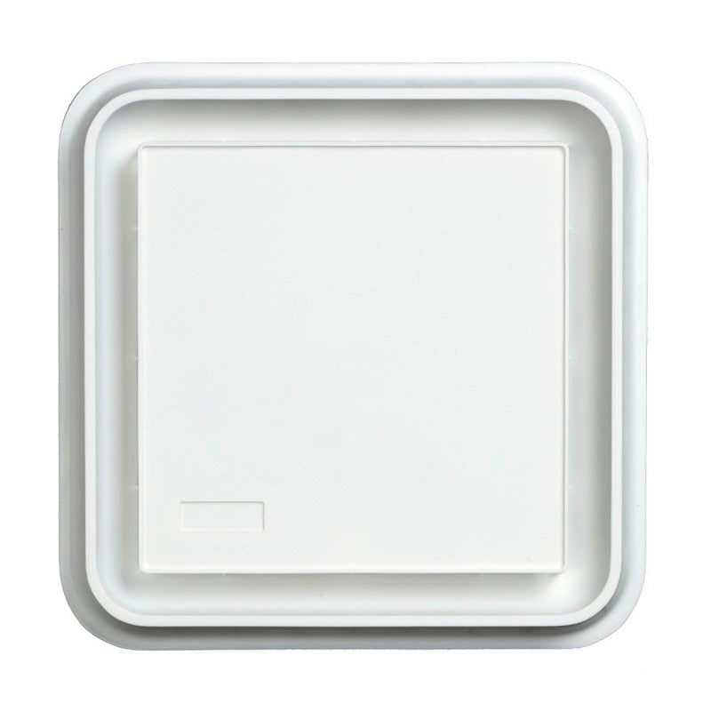 BROAN MFG Broan BP20 Grill Assembly, 10 in L, 10 in W, Square, Plastic, White PLUMBING, HEATING & VENTILATION BROAN MFG