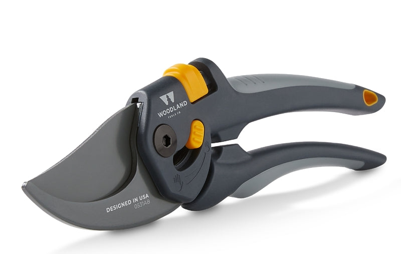 WOODLAND TOOLS CO Woodland Tools Co 05-2003-100 Heavy-Duty Pruner, 5/8 in Cutting Capacity, HCS Blade, Bypass Blade, 8.7 in OAL