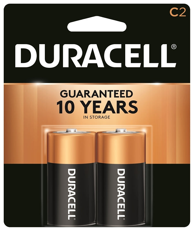 DURACELL Duracell MN1400B2Z Battery, 1.5 V Battery, 7.8 Ah, C Battery, Alkaline, Manganese Dioxide ELECTRICAL DURACELL