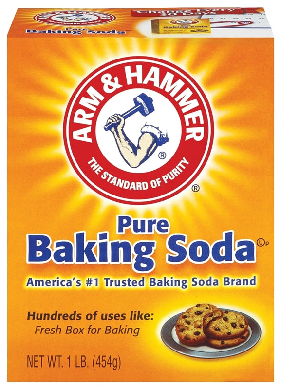 ARM & HAMMER Arm & Hammer 01110 Baking Soda, 1 lb, Box