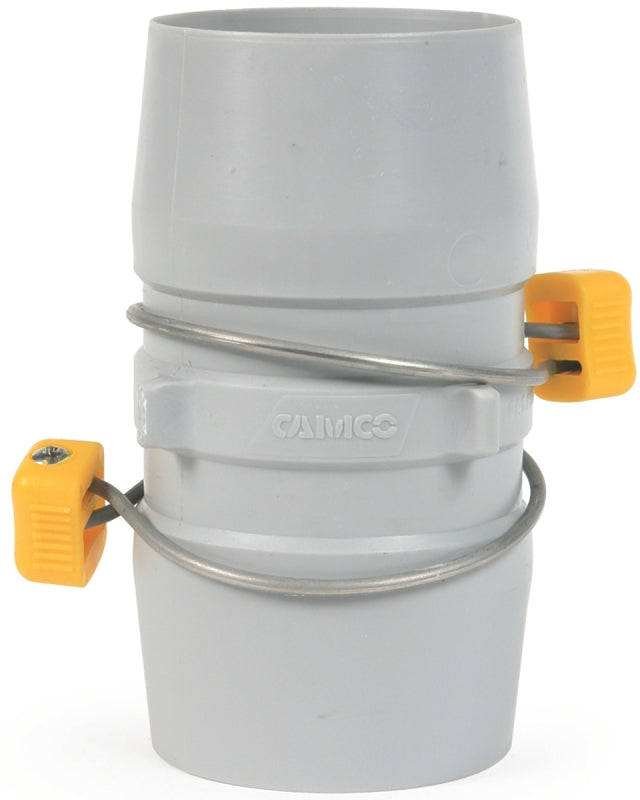 CAMCO Camco USA Easy Slip 39163 Hose Coupler, 3 in ID, 80 psi Pressure, Plastic AUTOMOTIVE CAMCO