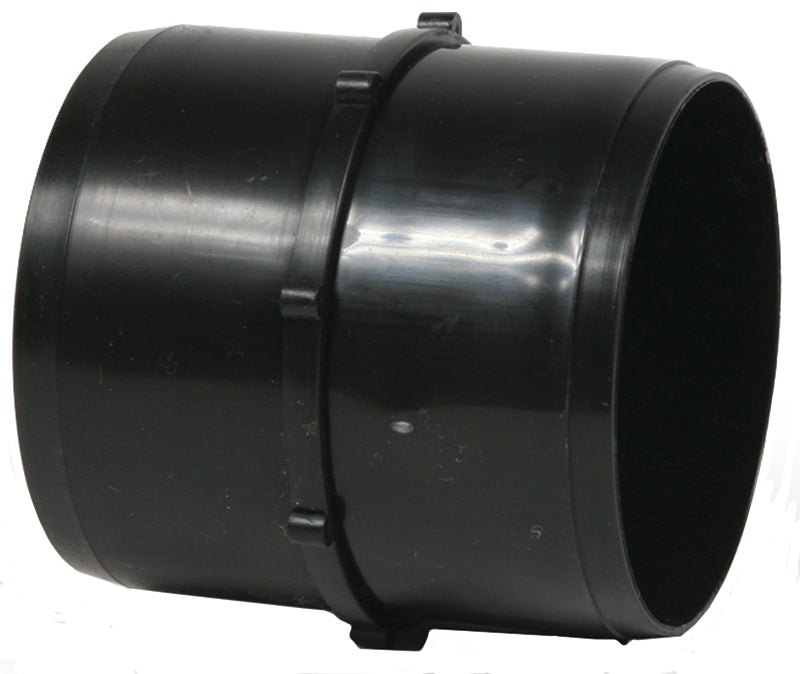 CAMCO Camco USA 39203 Hose Coupler, 3 in ID, Slip Joint, 50 psi Pressure, ABS, Black AUTOMOTIVE CAMCO
