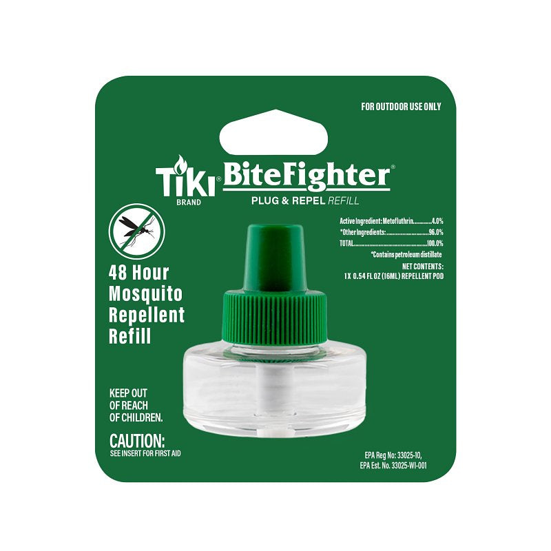 TIKI Tiki BiteFighter 1522004 Mosquito Repellent Refill, 0.42 oz