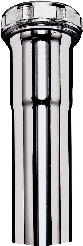 KEENEY Keeney PP20213 Pipe Extension Tube, 1-1/2 in, 6 in L, Slip-Joint, Brass PLUMBING, HEATING & VENTILATION KEENEY