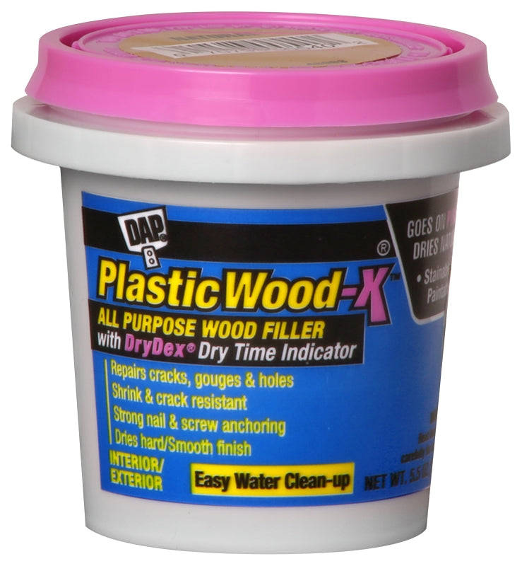 DAP DAP 7079800540 Wood Filler, Paste, Musty, Natural, 5.5 oz PAINT DAP