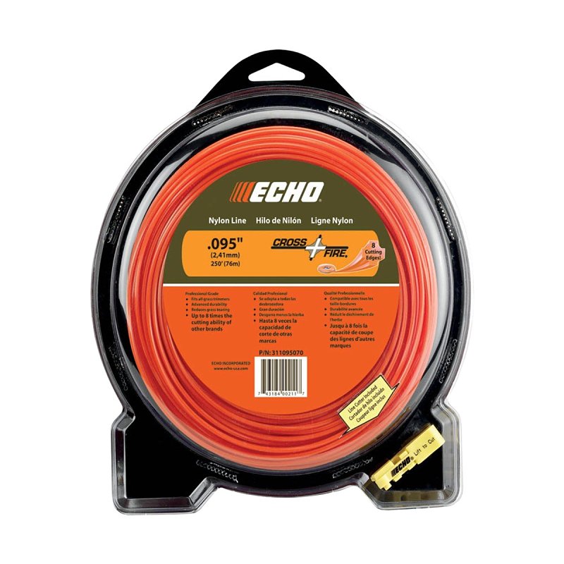 ECHO TRIM LINE 0.5LB 0.095INX141FT OUTDOOR LIVING & POWER EQUIPMENT ECHO