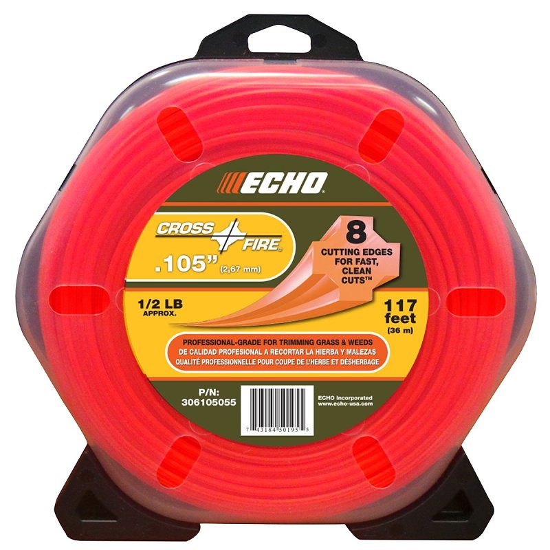ECHO TRIM LINE 0.5LB 0.105INX117FT OUTDOOR LIVING & POWER EQUIPMENT ECHO