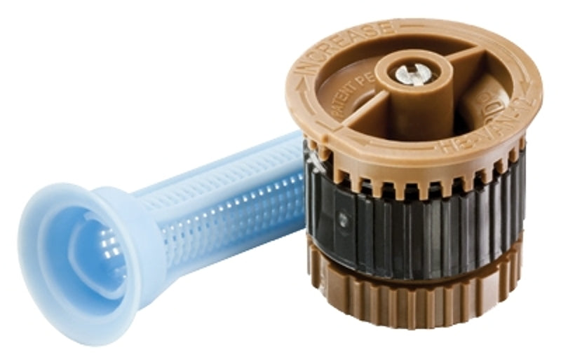 RAINBIRD Rain Bird HE-VAN-12 Spray Nozzle, 10 to 12 ft, 23 deg Nozzle Trajectory, High-Efficiency, Variable Arc Nozzle, Plastic