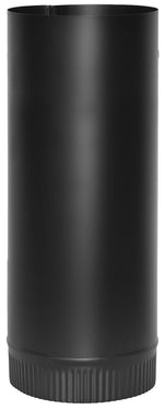 IMPERIAL Imperial BM0102 Stove Pipe, 6 in Dia, 12 in L, Steel, Black PLUMBING, HEATING & VENTILATION IMPERIAL