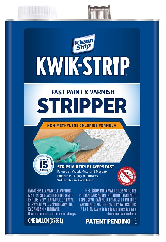 KLEAN STRIP Klean Strip GKWS960 Paint and Varnish Stripper, 1 gal, Can, Liquid, Aromatic