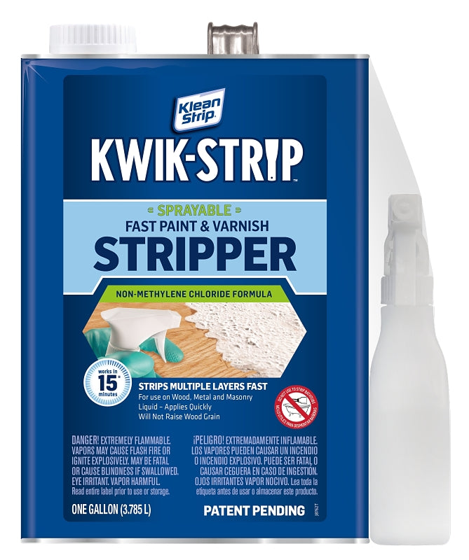KLEAN STRIP Klean Strip GKWL962SC Paint and Varnish Stripper, Liquid, 1 gal