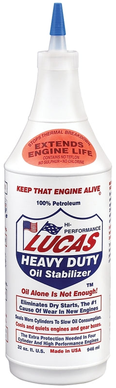 LUCAS OIL Lucas Oil 10001 Oil Stabilizer, 32 oz Bottle AUTOMOTIVE LUCAS OIL