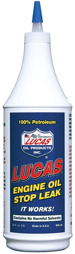 LUCAS OIL Lucas Oil 10278 Engine Oil Stop Leak, 1 qt Bottle AUTOMOTIVE LUCAS OIL