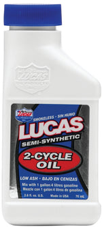 LUCAS OIL Lucas Oil 10058 2-Cycle Engine Oil, 2.6 oz OUTDOOR LIVING & POWER EQUIPMENT LUCAS OIL