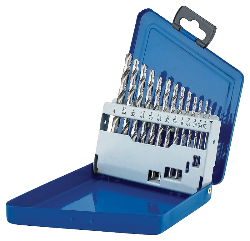IRWIN Irwin 60136 Drill Bit Set, Standard, 13-Piece, M2 Steel, Bright TOOLS IRWIN